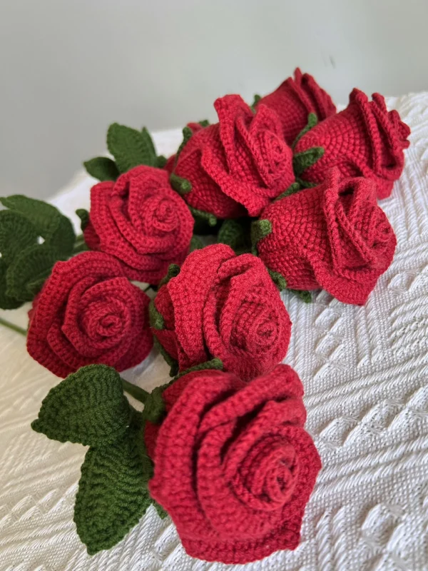 Crochet Roses - 图片 4