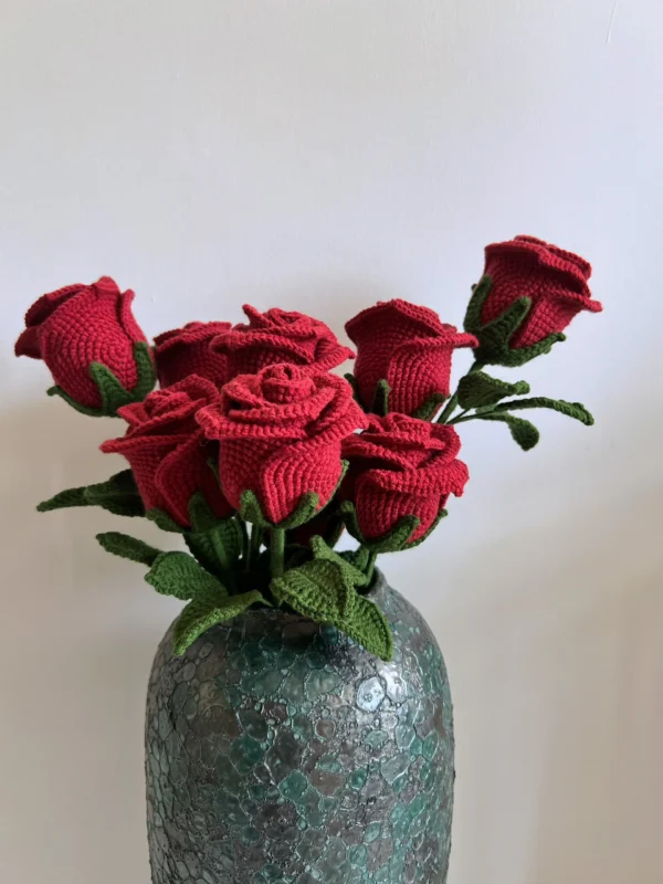 Crochet Roses - 图片 3