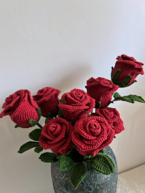 Crochet Roses - 图片 2